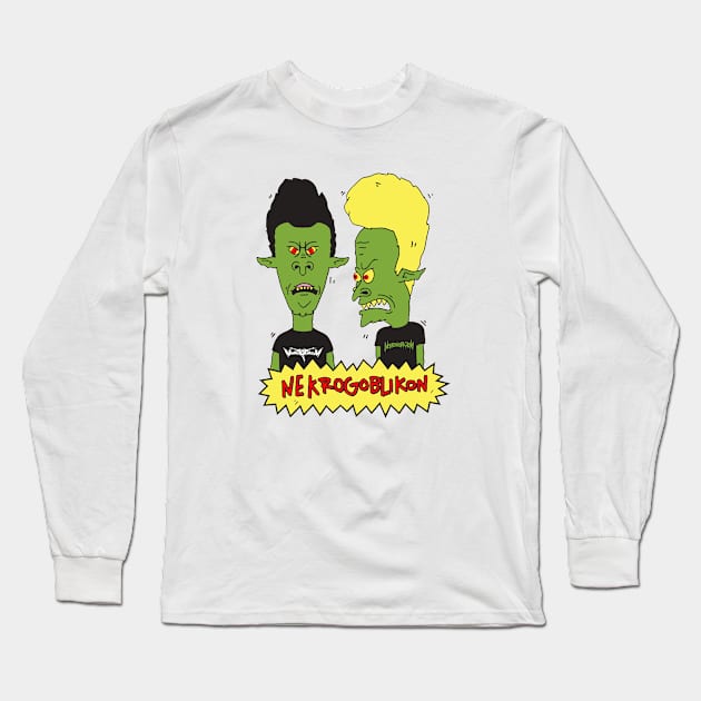 Nekrogoblikon Long Sleeve T-Shirt by chancgrantc@gmail.com